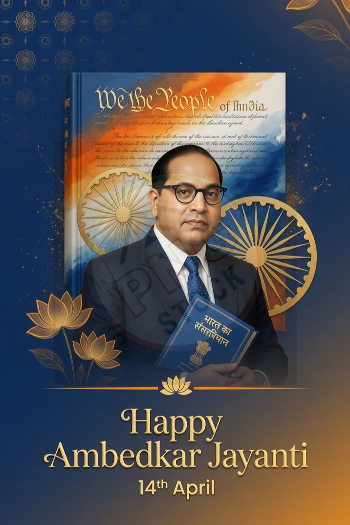 Premium Ambedkar Jayanti Post with Dr Bhimrao Ambedkar Portrait - download (28) cropped