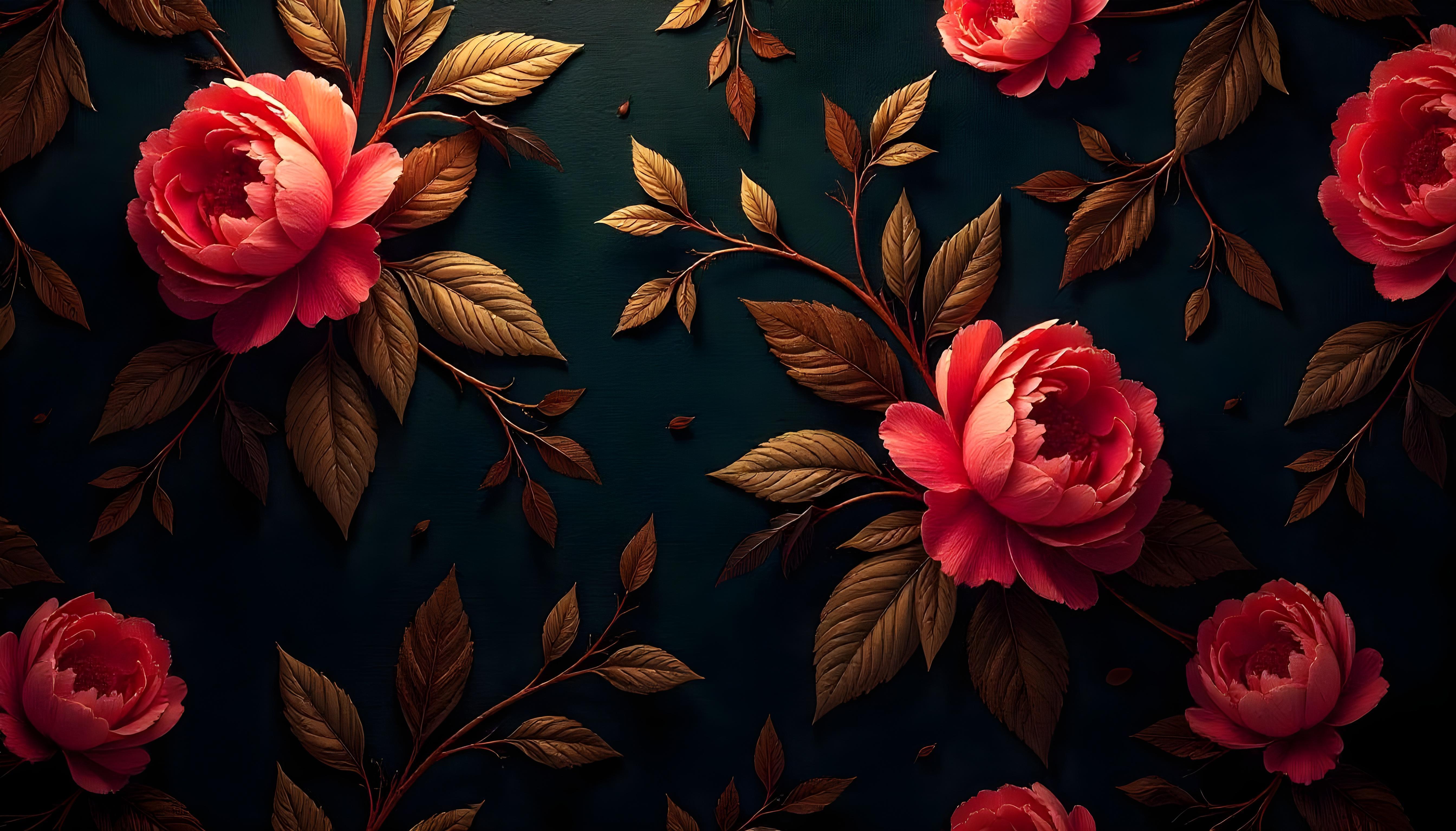 Elegant Decorative Wallpaper and Seamless Pattern Background Collection Design