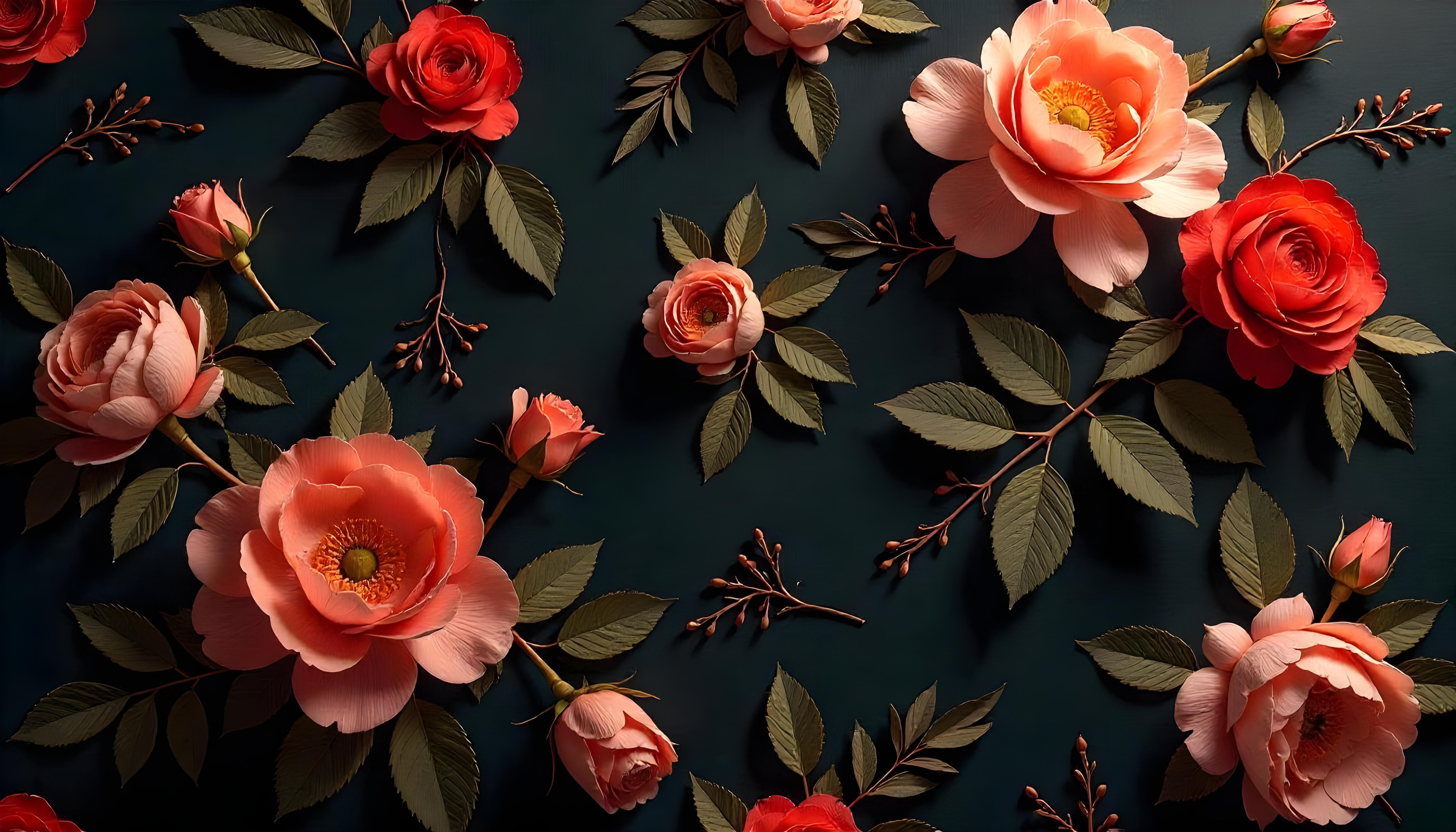 Elegant Decorative Wallpaper and Seamless Pattern Background Collection Design