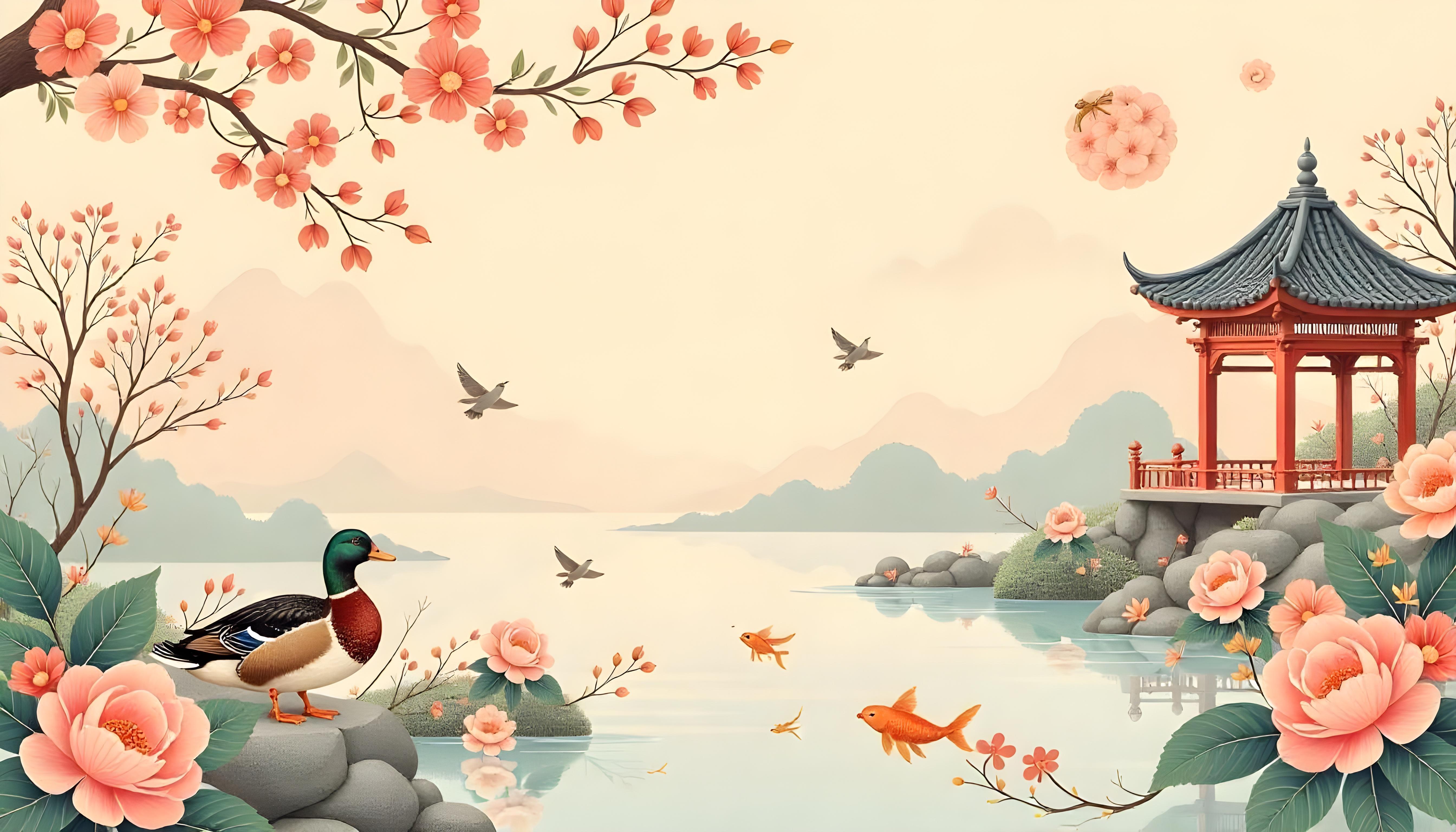 Elegant Decorative Wallpaper and Seamless Pattern Background Collection Design