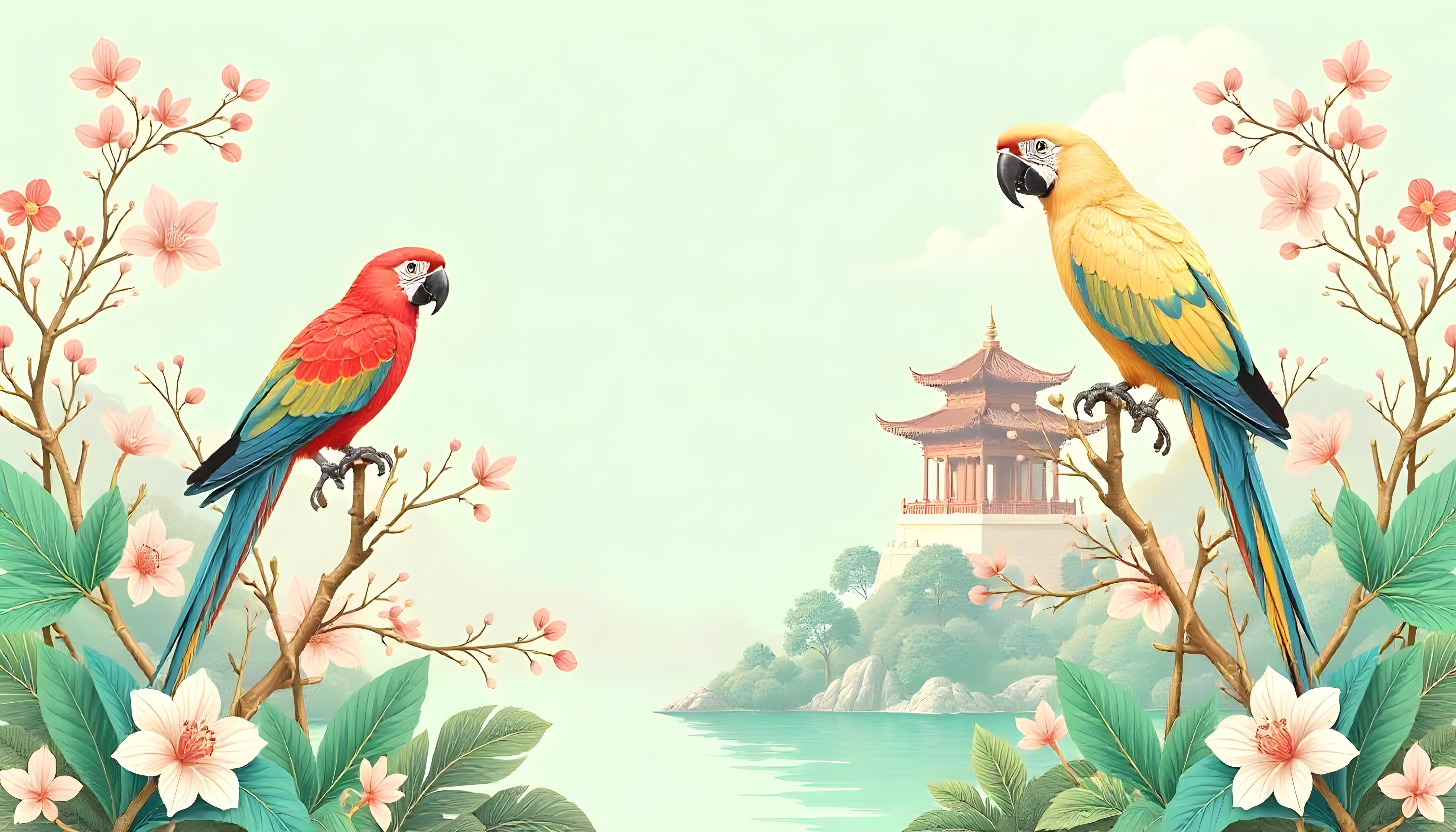 Elegant Decorative Wallpaper and Seamless Pattern Background Collection Design