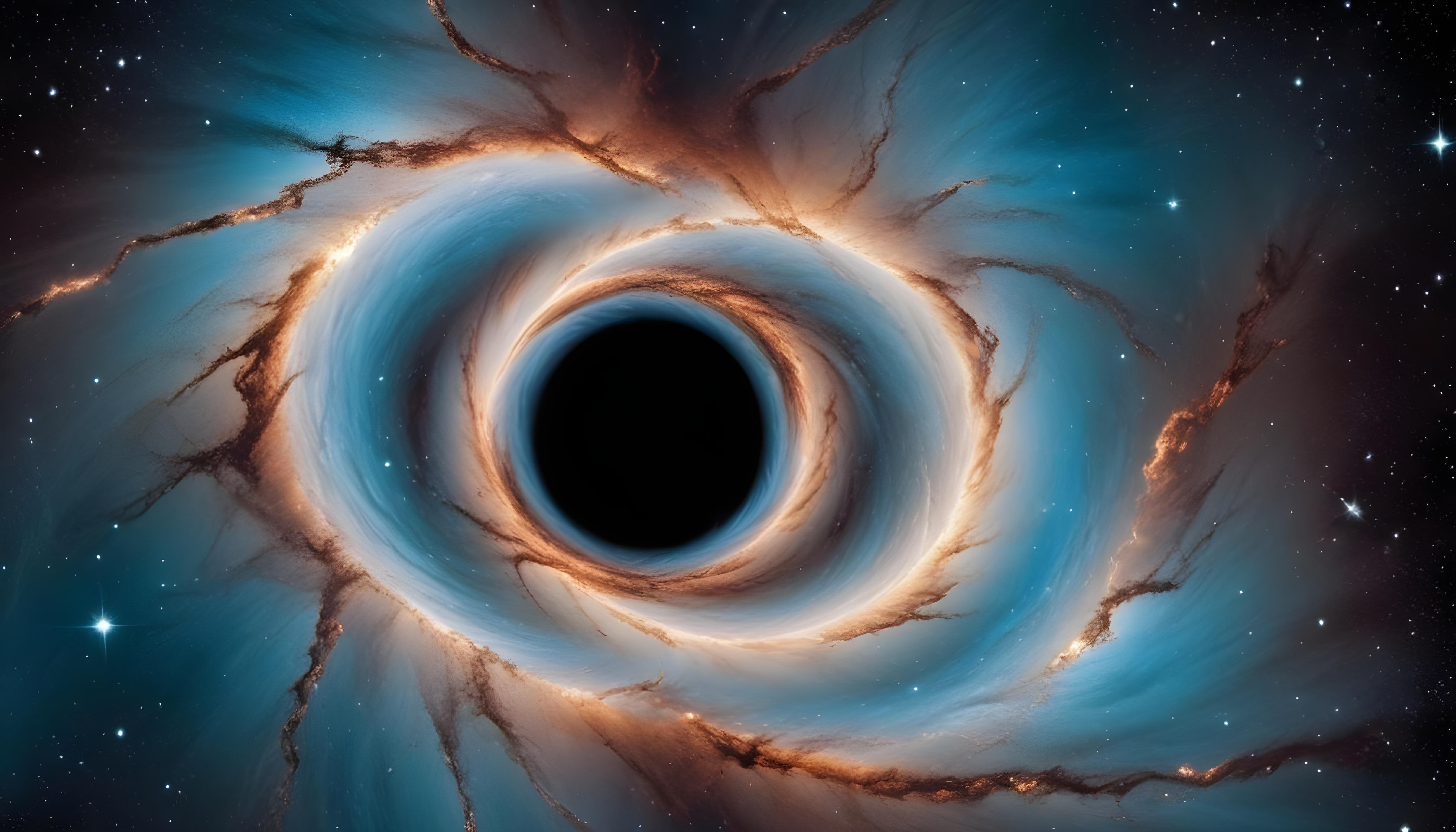 Mesmerizing Spiral Galaxy and Deep Space Nebula Illustration Background