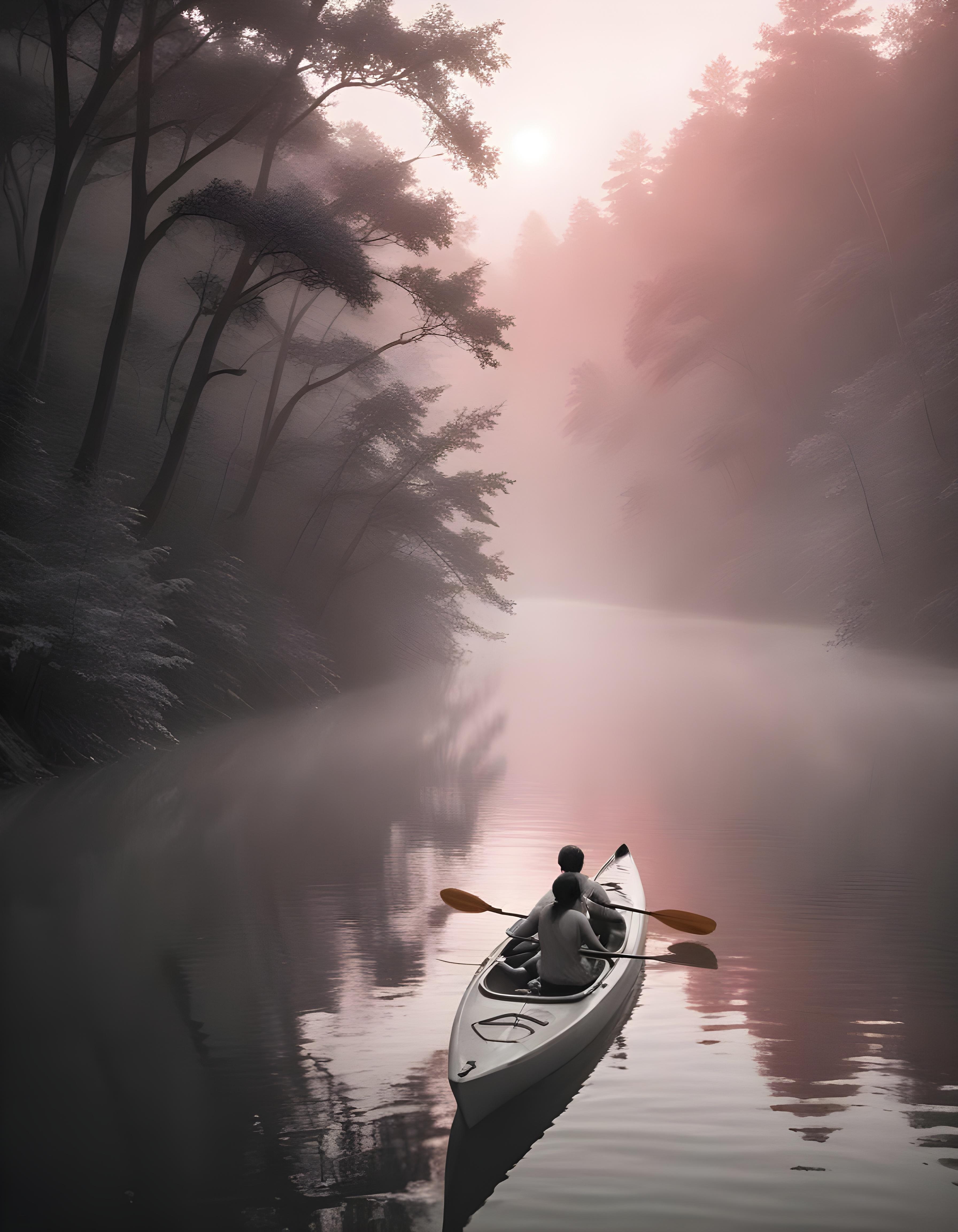 Romantic Couple Walking Together in Nature at Sunset and Moonlight Background