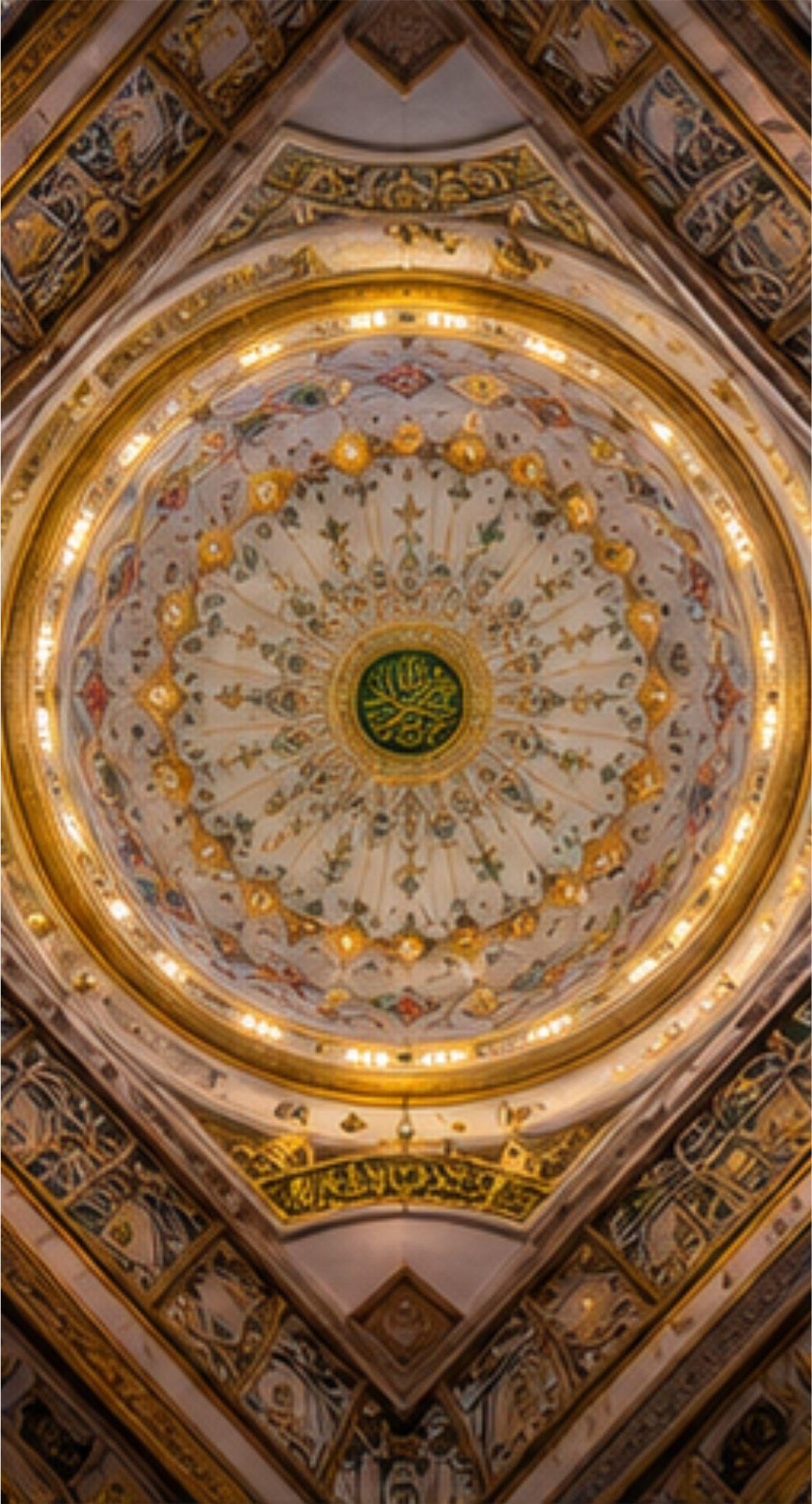 Al Masjid an Nabawi Madina Mosque Islamic Architecture, Free Imaeg Sacred Landmark Photography