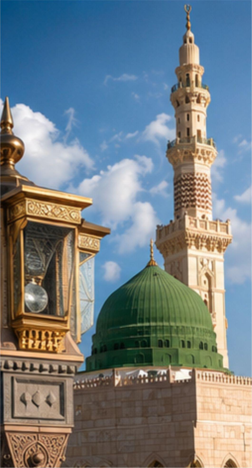Al Masjid an Nabawi Madina Mosque Islamic Architecture, Free Imaeg Sacred Landmark Photography