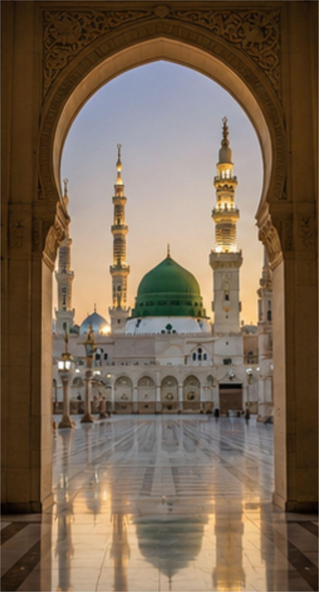 Al Masjid an Nabawi Madina Mosque Islamic Architecture, Free Imaeg Sacred Landmark Photography