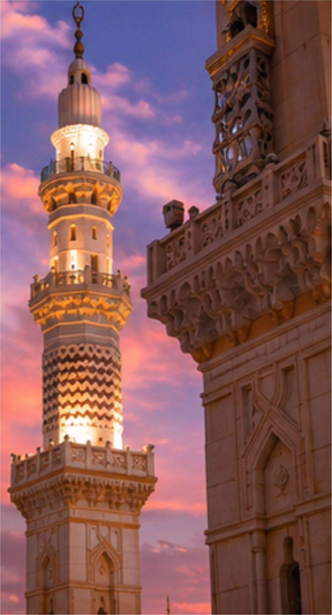 Al Masjid an Nabawi Madina Mosque Islamic Architecture, Free Imaeg Sacred Landmark Photography