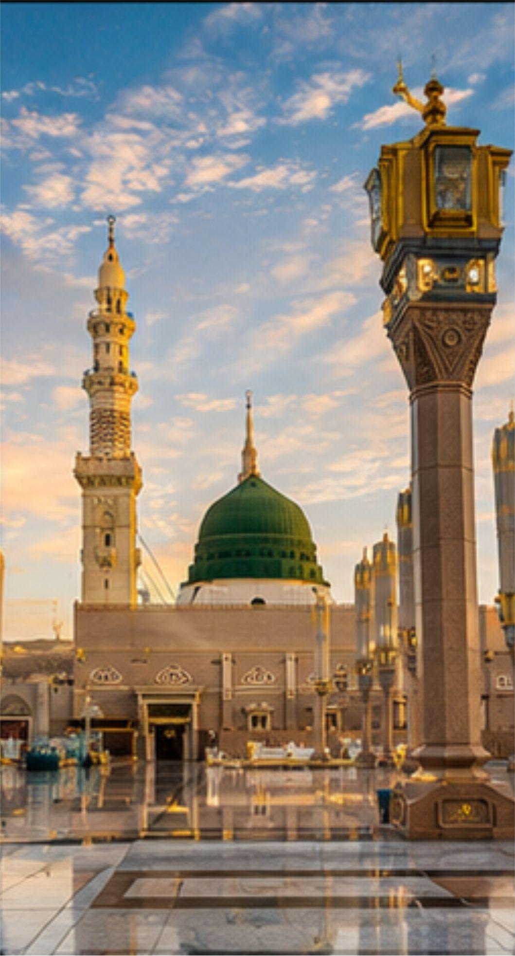 Al Masjid an Nabawi Madina Mosque Islamic Architecture, Free Imaeg Sacred Landmark Photography