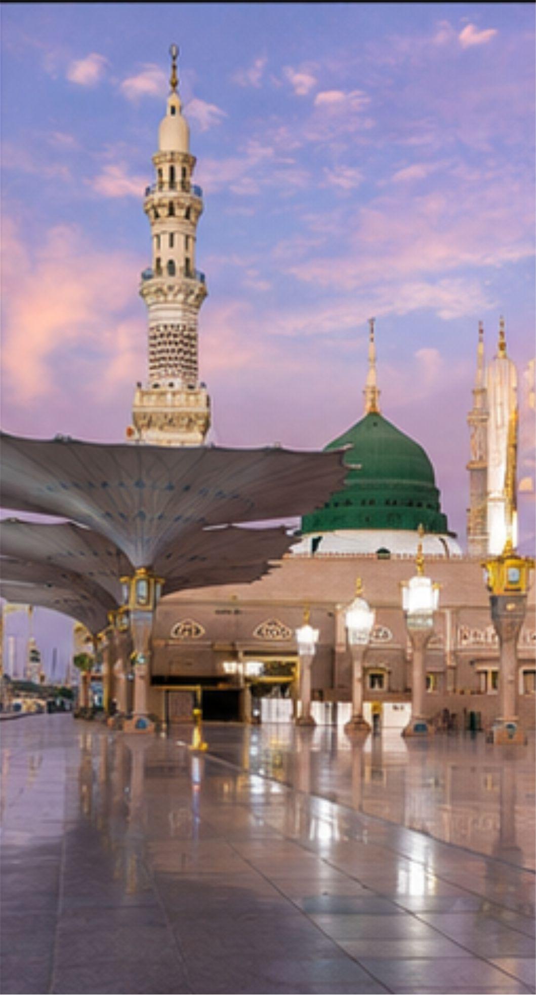 Al Masjid an Nabawi Madina Mosque Islamic Architecture, Free Imaeg Sacred Landmark Photography