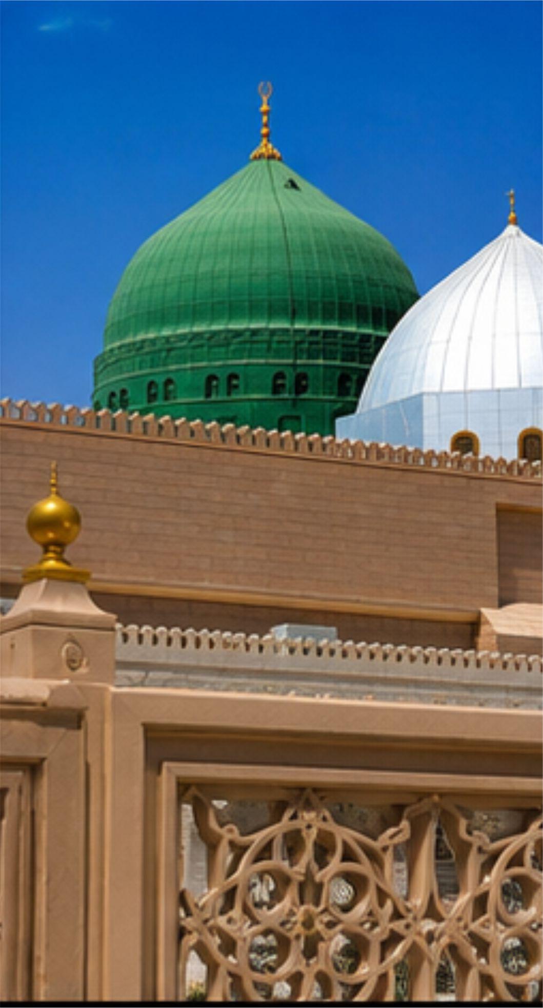 Al Masjid an Nabawi Madina Mosque Islamic Architecture, Free Imaeg Sacred Landmark Photography