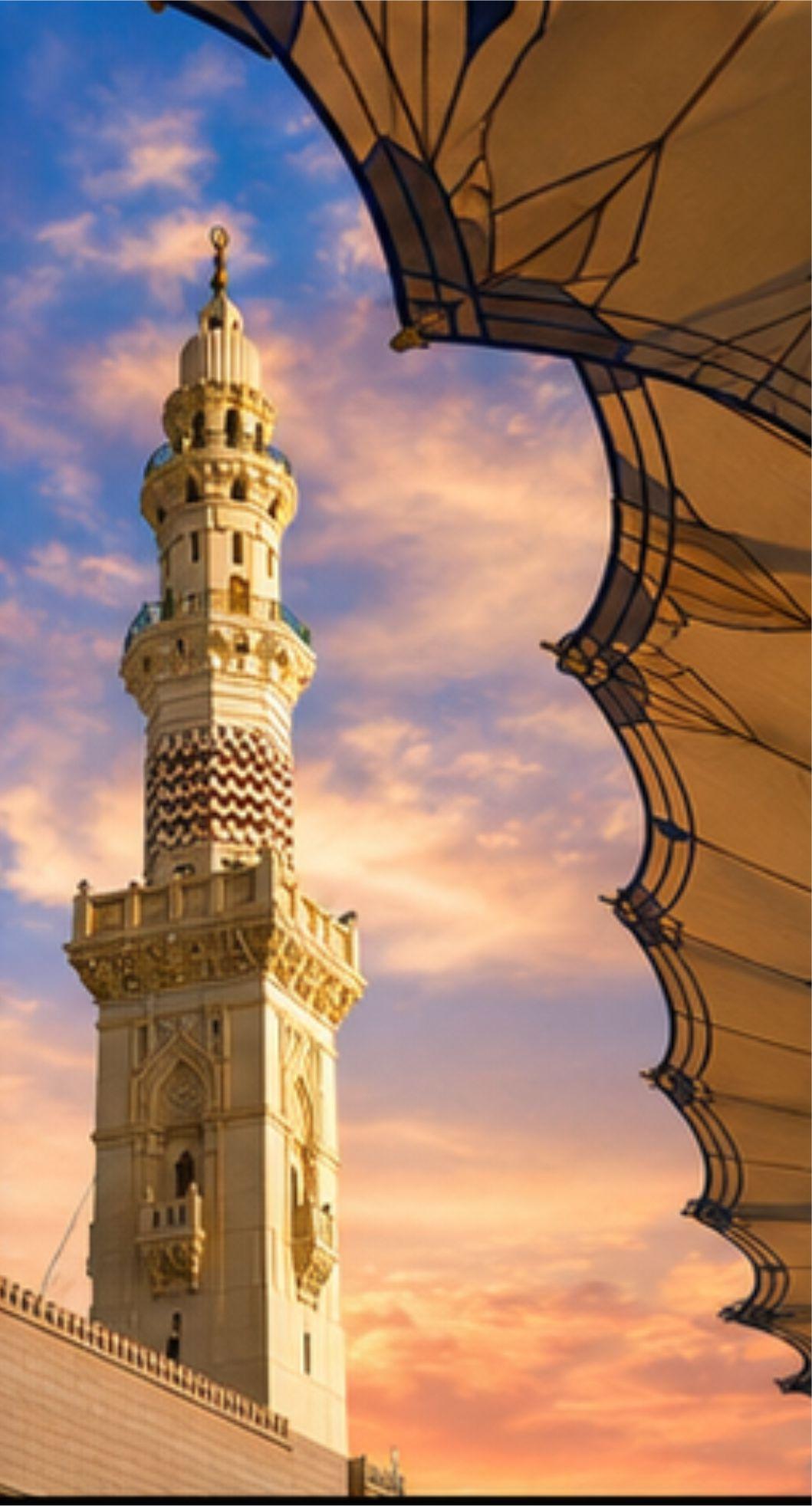 Al Masjid an Nabawi Madina Mosque Islamic Architecture, Free Imaeg Sacred Landmark Photography