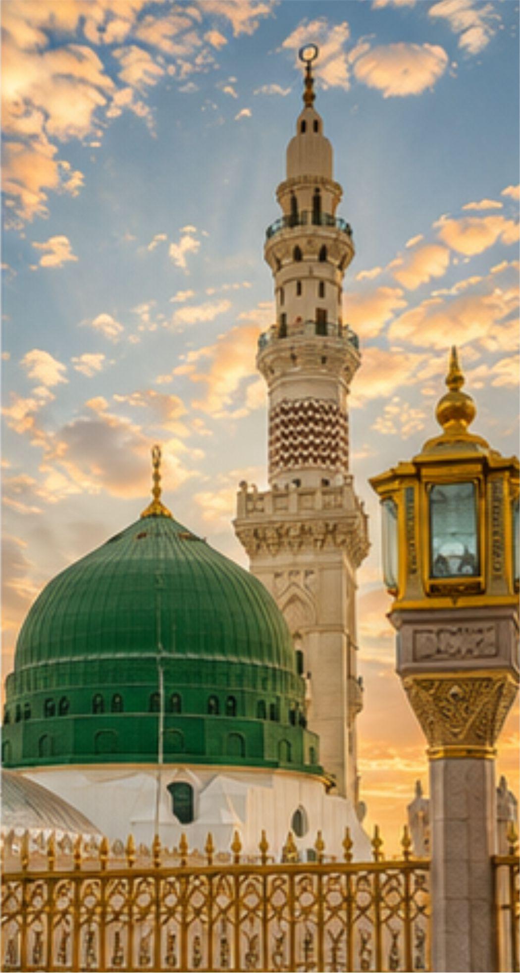 Al Masjid an Nabawi Madina Mosque Islamic Architecture, Free Imaeg Sacred Landmark Photography