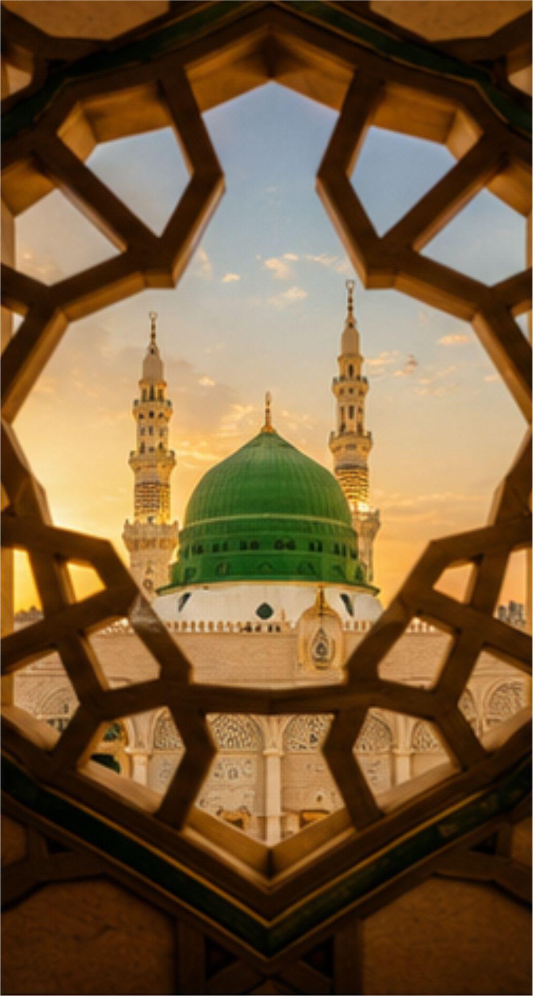 Al Masjid an Nabawi Madina Mosque Islamic Architecture, Free Imaeg Sacred Landmark Photography