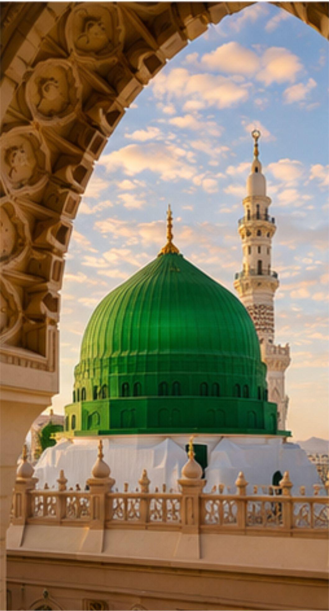 Prophet's Mosque Madina Islamic Landmark, Free Image Al Masjid an Nabawi Architecture Photography