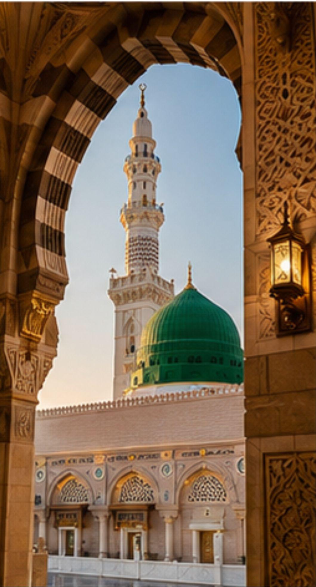 Prophet's Mosque Madina Islamic Landmark, Free Image Al Masjid an Nabawi Architecture Photography
