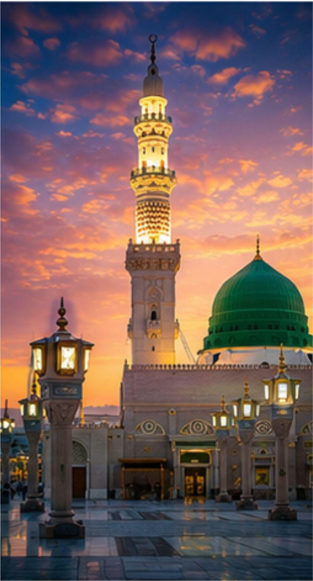 Prophet's Mosque Madina Islamic Landmark, Free Image Al Masjid an Nabawi Architecture Photography