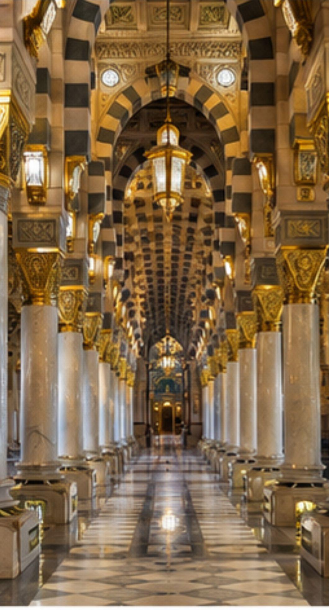 Prophet's Mosque Madina Islamic Landmark, Free Image Al Masjid an Nabawi Architecture Photography