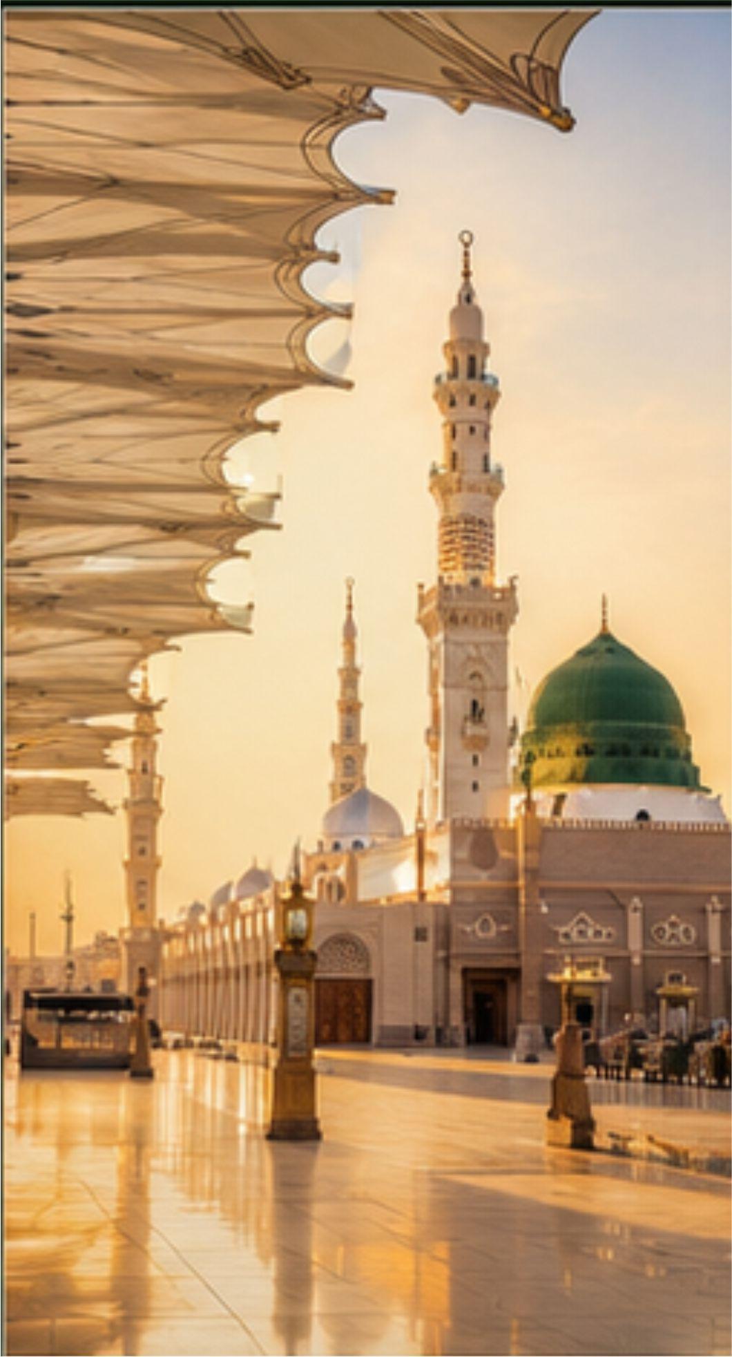 Prophet's Mosque Madina Islamic Landmark, Free Image Al Masjid an Nabawi Architecture Photography