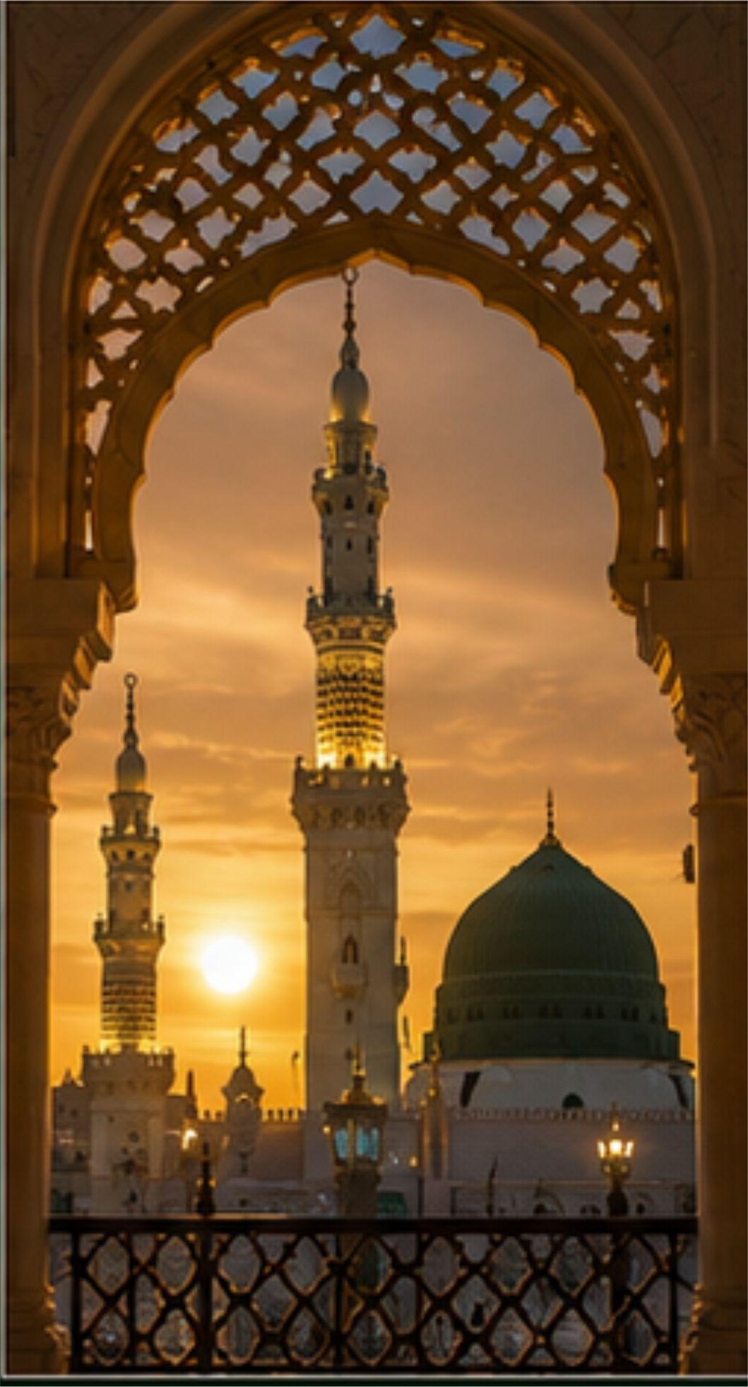 Prophet's Mosque Madina Islamic Landmark, Free Image Al Masjid an Nabawi Architecture Photography