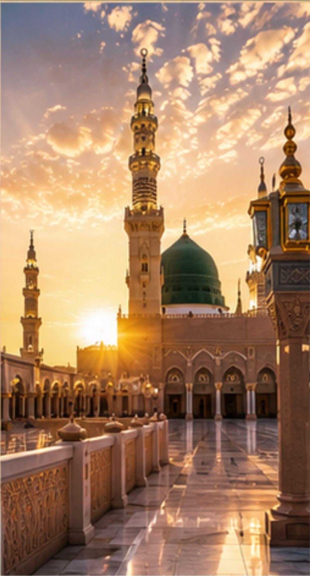 Prophet's Mosque Madina Islamic Landmark, Free Image Al Masjid an Nabawi Architecture Photography