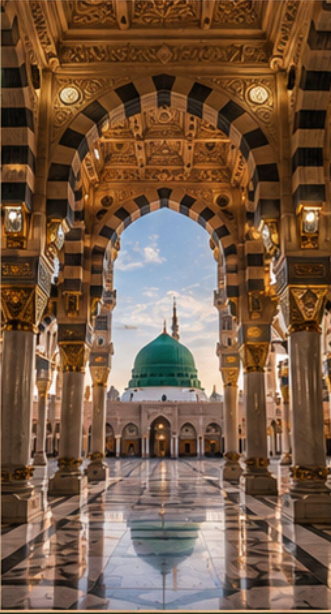 Prophet's Mosque Madina Islamic Landmark, Free Image Al Masjid an Nabawi Architecture Photography