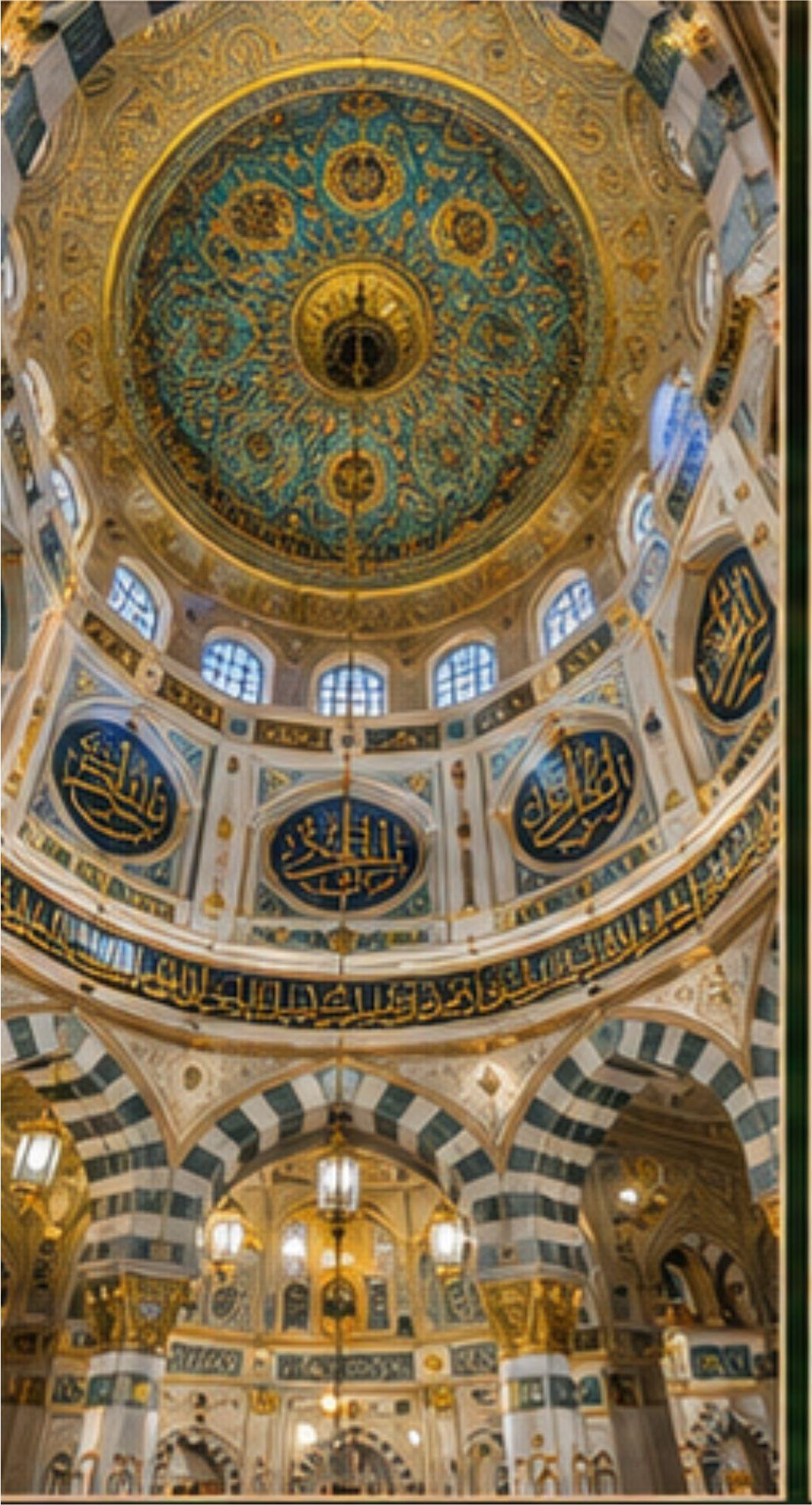 Prophet's Mosque Madina Islamic Landmark, Free Image Al Masjid an Nabawi Architecture Photography