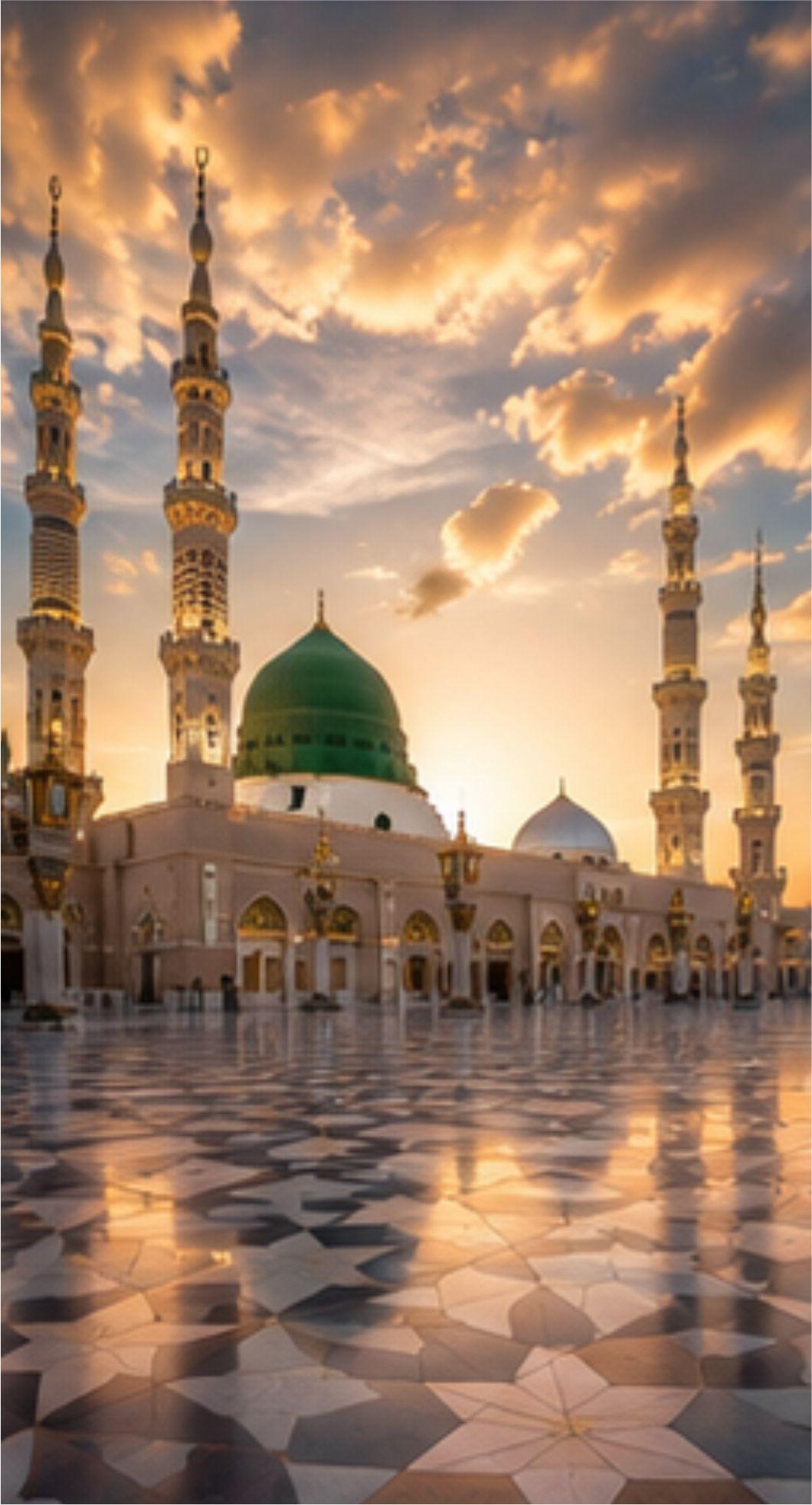 Prophet's Mosque Madina Islamic Landmark, Free Image Al Masjid an Nabawi Architecture Photography