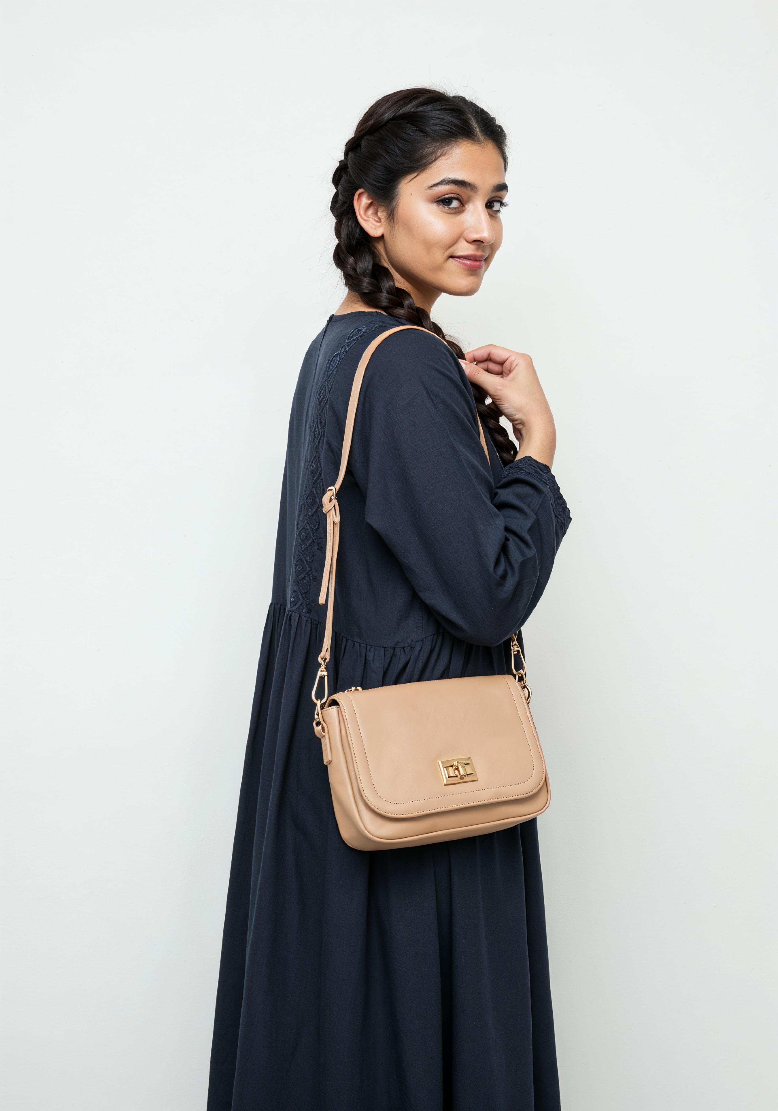 Young Muslim Woman in Modest Traditional Attire Educational Portrait