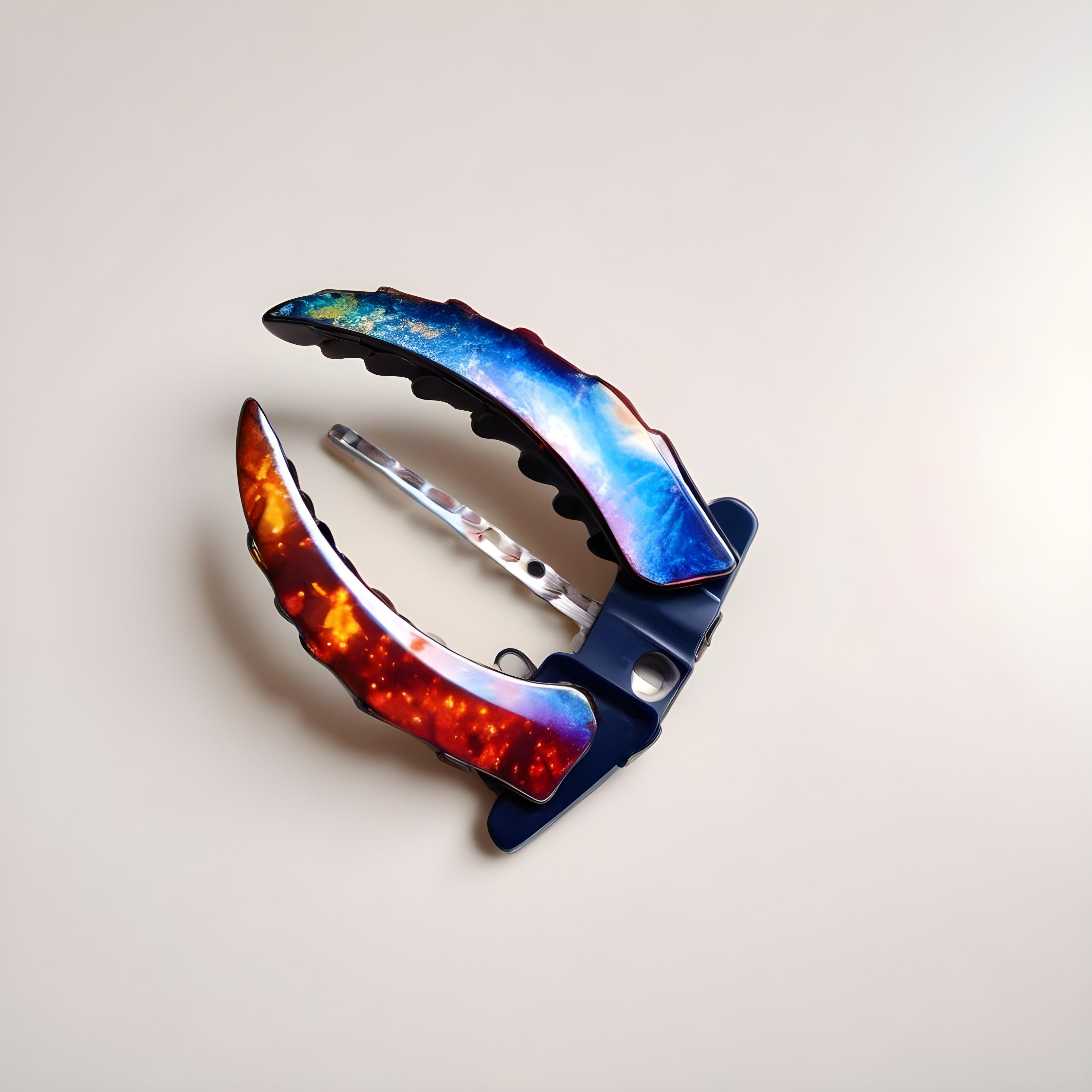 Elegant Decorative Hair Accessories and Luxury Jewelry Elements Isolated Background