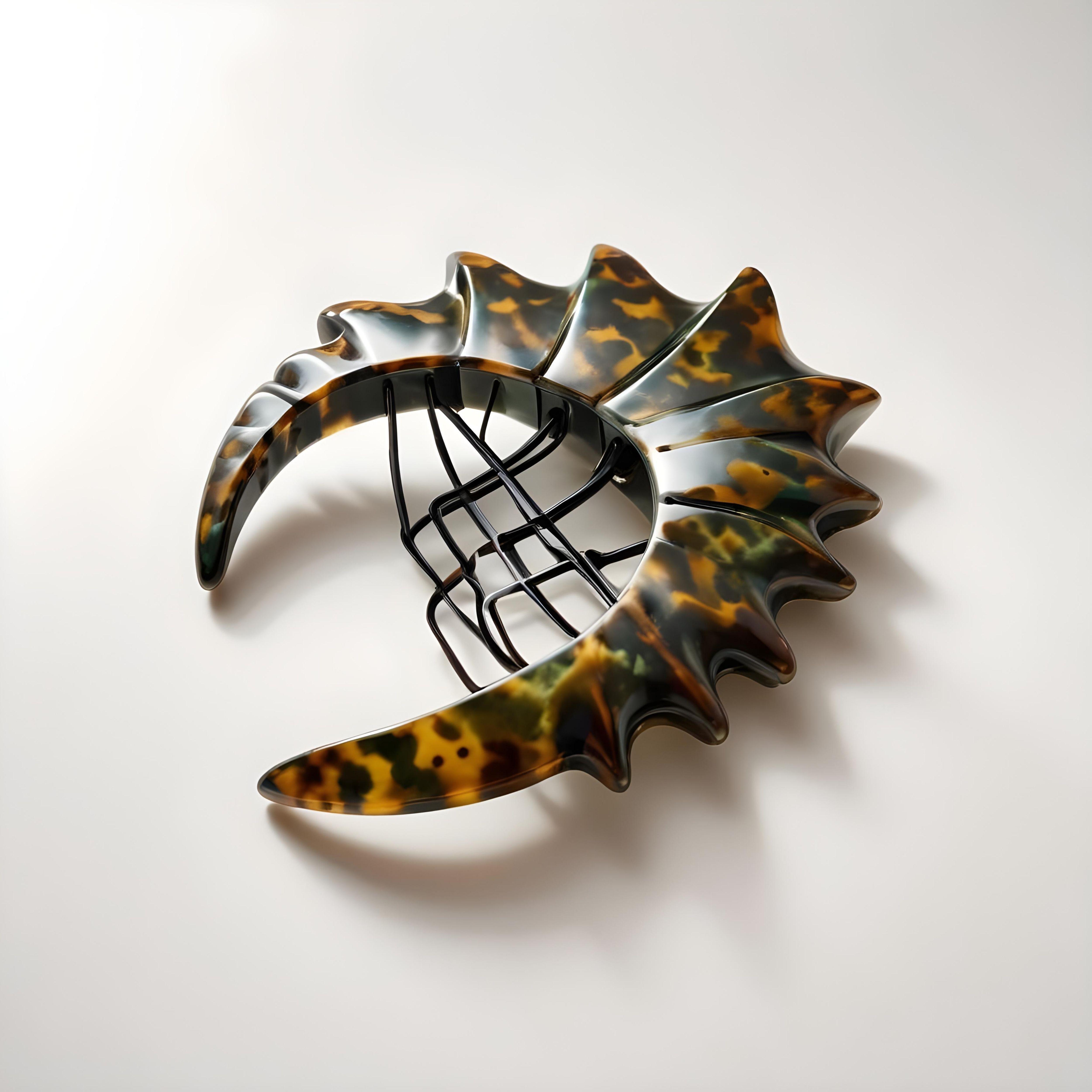 Elegant Decorative Hair Accessories and Luxury Jewelry Elements Isolated Background