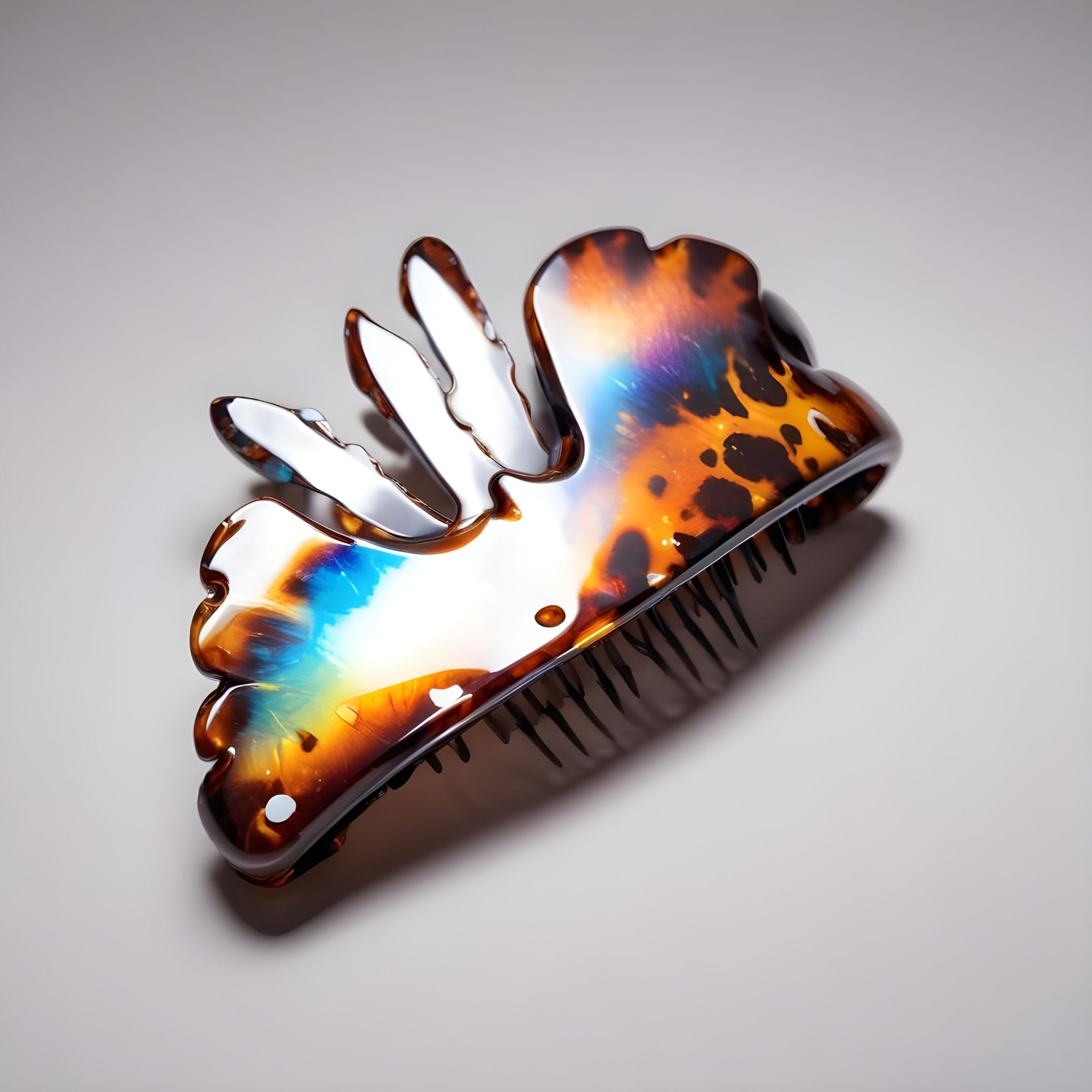 Elegant Decorative Hair Accessories and Luxury Jewelry Elements Isolated Background