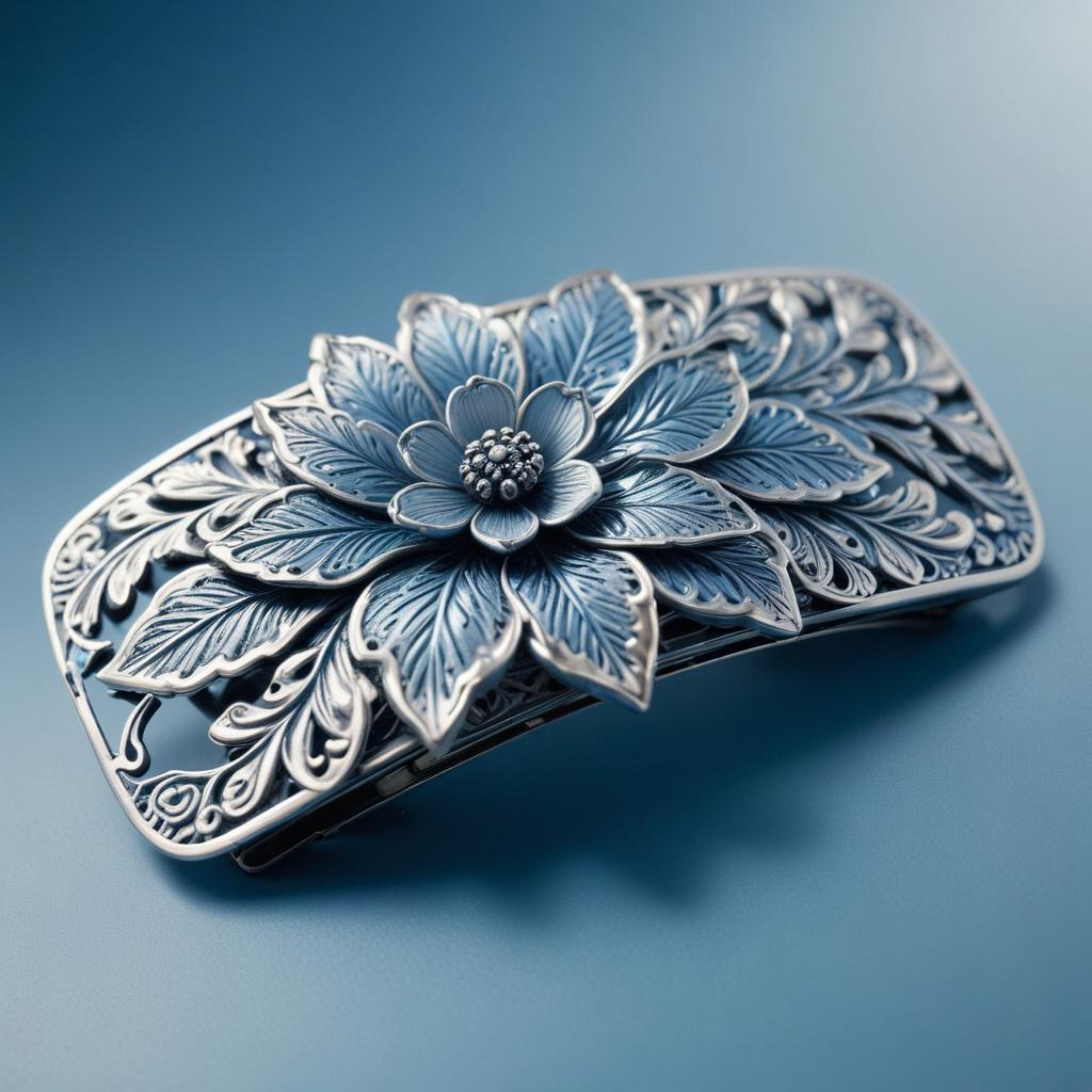 Elegant Decorative Hair Accessories and Luxury Jewelry Elements Isolated Background