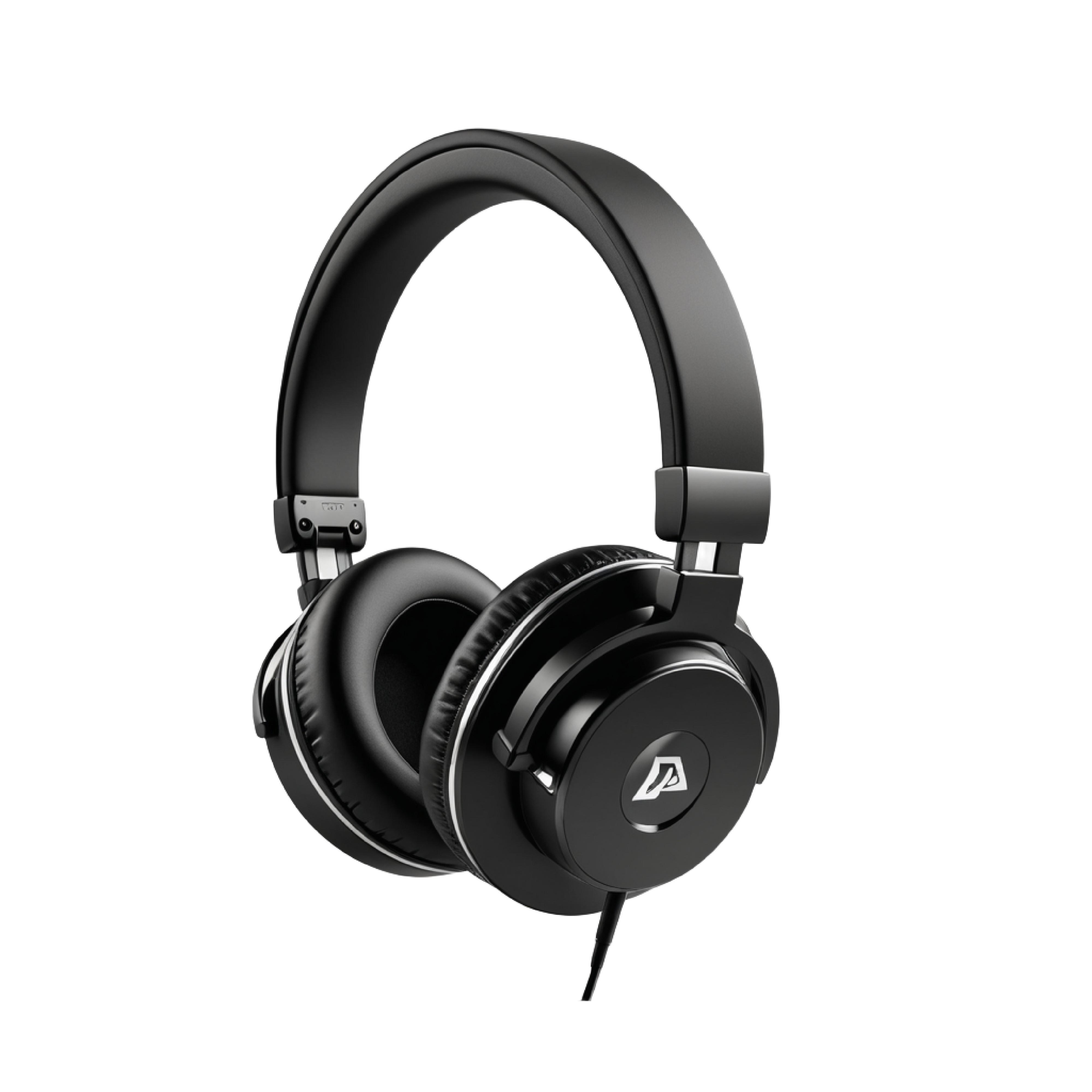 Modern Over Ear Headphones Isolated on White Background