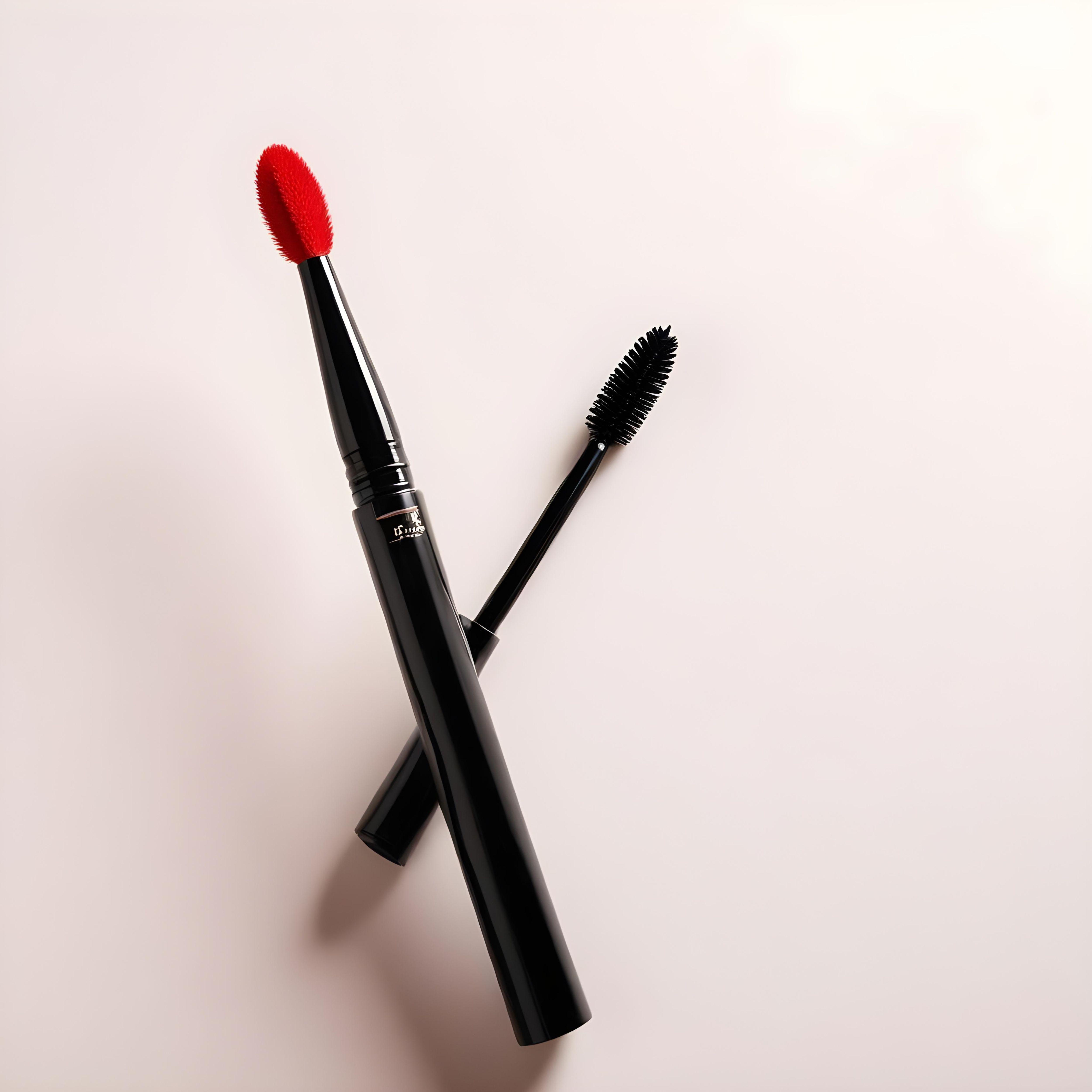 Premium Mascara Cosmetic Product Mockup with Professional Beauty Packaging